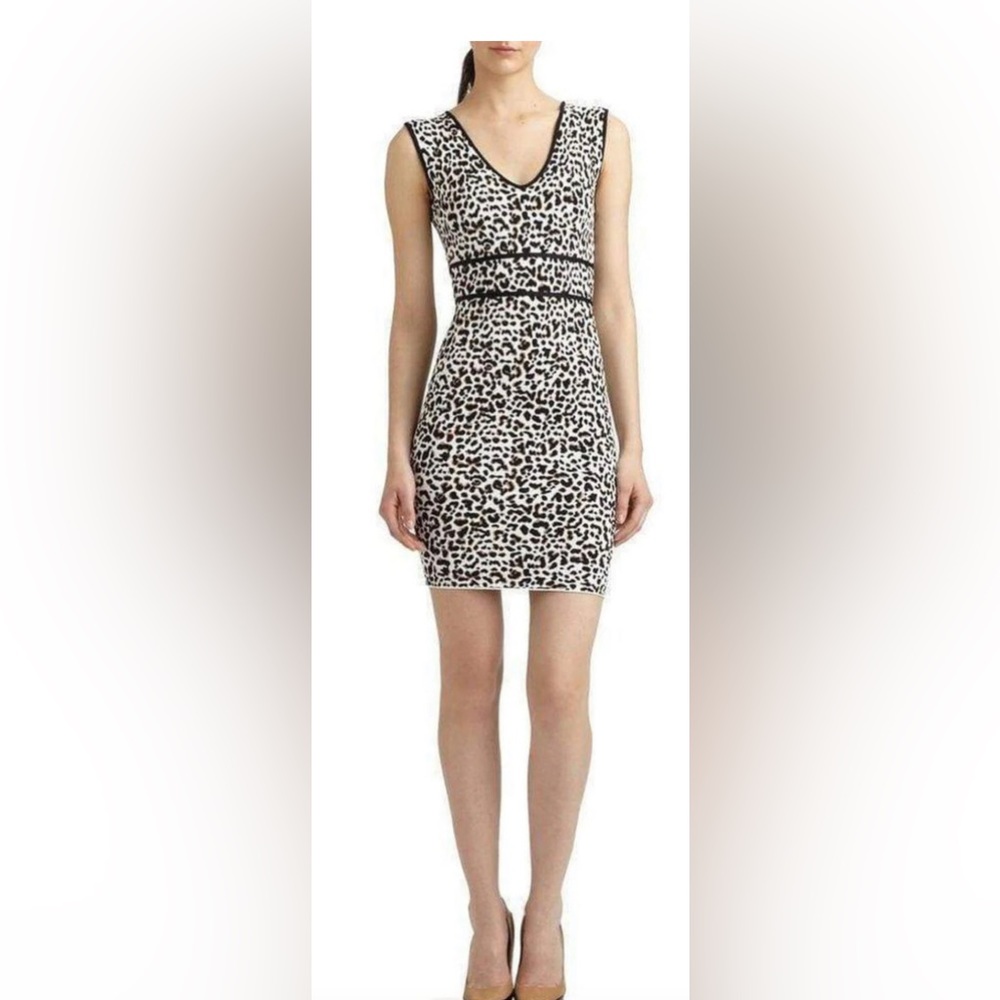 “Fancy Leopard” BCBG Maxazaria cocktail  dress